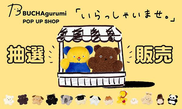 BUCHAgurumi POP UP SHOP「いらっしゃいませ。」ハンドメイドのぬいぐるみ 抽選販売