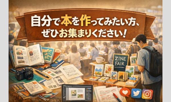 本づくりの始め方・続け方〜軽出版物の「作る・売る」のリアルと文章添削〜 in栃木イベント