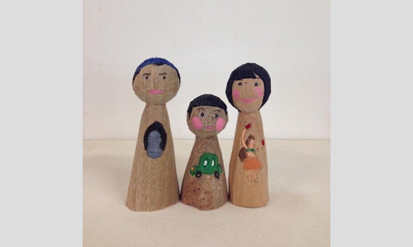 似顔絵こけしオーダーメイド会「木彫り作家 キタウラカズヤ」 in福岡