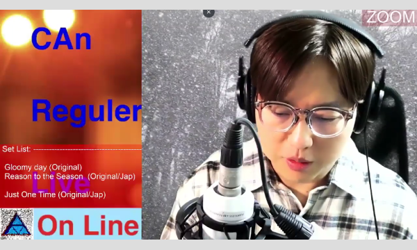 CAn Regular Live On-Line ZOOM(2026年3月)KJ-POPの進化音楽! イベント画像2