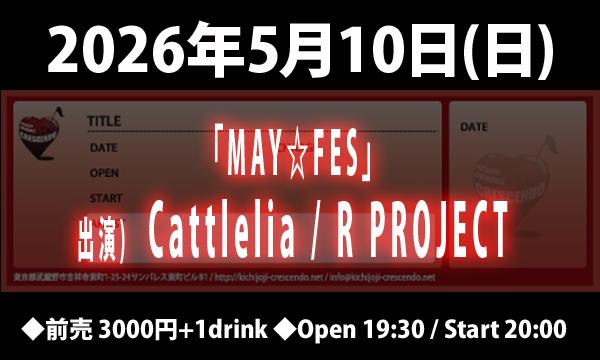 5/10(土)(夜の部)「May☆Fes.」 in東京イベント