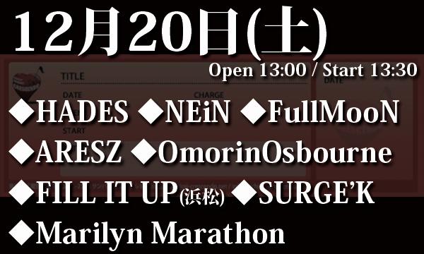 12/20(土)「HADES Presents 2Days ～Day1～ MAYO FEST -GENESIS-」 in東京イベント