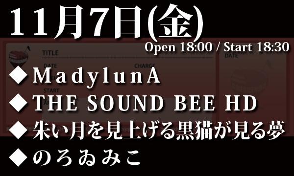 11/7(金) MadylunA presents「Mad Tea Party」 in東京イベント