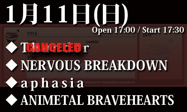 1/11(日) 「Thunder Tour "Live or Die 2026"」 in東京イベント
