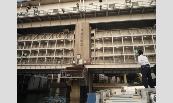 カワセミから見る亀島川水門と日本橋水門・江東治水事務所水門管理センター見学 イベント画像2